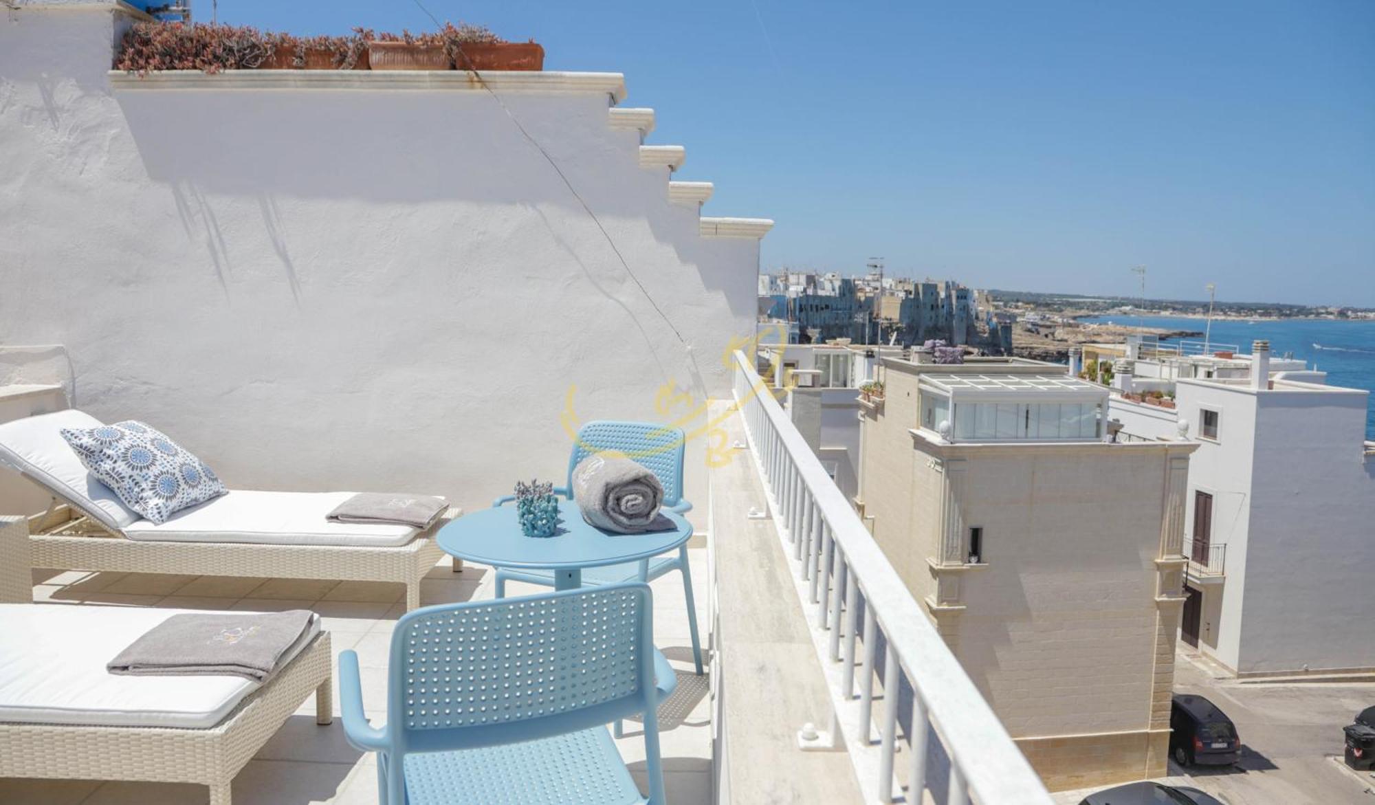 滨海波利尼亚诺Td Casa Marevino Seaside Terrace With Panoramic Views别墅 外观 照片