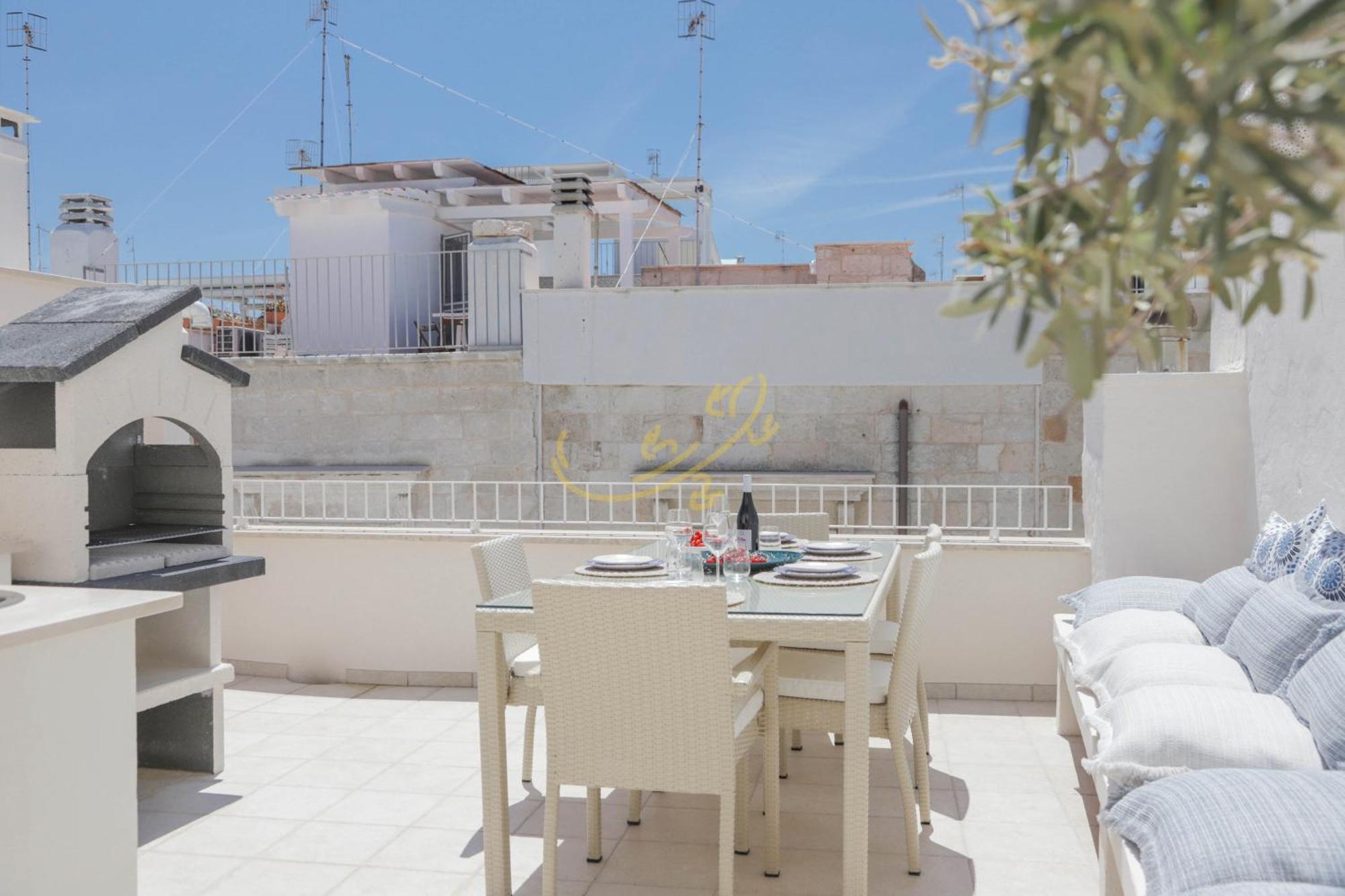 滨海波利尼亚诺Td Casa Marevino Seaside Terrace With Panoramic Views别墅 外观 照片